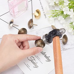 Iron Round Head Nails&nbsp;AJEW-GA0001-50
