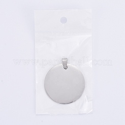 Tarnish Resistant 304 Stainless Steel Pendants&nbsp;LS-STAS-I140-16S