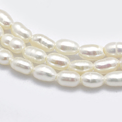 Natural Cultured Freshwater Pearl Beads Strands&nbsp;PEAR-F007-83