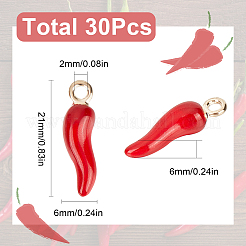 Alloy Enamel Pendants&nbsp;ENAM-SC0003-58