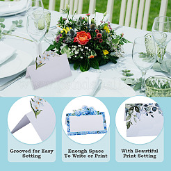 80 Sheets 4 Styles Rectangle Paper Table Place Cards&nbsp;AJEW-TA0003-61