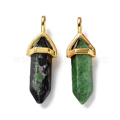 Natural Ruby in Zoisite Pointed Pendants&nbsp;G-K329-44G