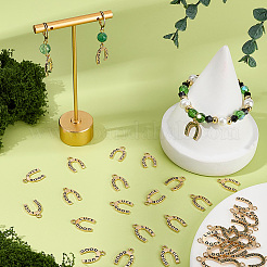 40Pcs Rack Plating Alloy Enamel Pendants&nbsp;ENAM-SC0008-29