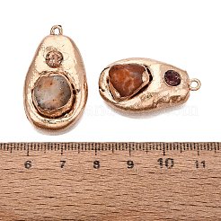Natural Agate(Dyed & Heated) Pendants&nbsp;G-N366-04G