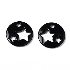 Spray Painted Brass Charms&nbsp;X-KK-Q252-003A