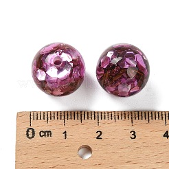 Transparent Resin with Paillette Beads&nbsp;LS-RESI-G110-02C
