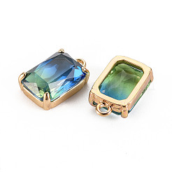Gradient Color Glass Pendants&nbsp;X-GLAA-S193-008-A07