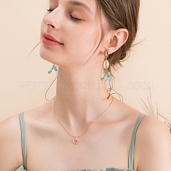 2 Strands Natural Flower Amazonite Chip Beads Strands&nbsp;G-AR0005-87