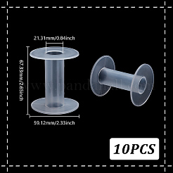 PP Plastic Bobbins&nbsp;FIND-WH0126-831A