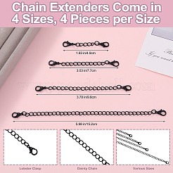 4 Styles Iron Chain Extender&nbsp;FIND-SZ0003-75A
