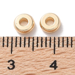 Rack Plating Brass Spacer Beads&nbsp;X-KK-F090-17LG-01
