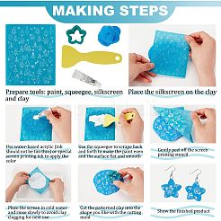 Silk Screen Printing Stencil&nbsp;DIY-WH0341-115