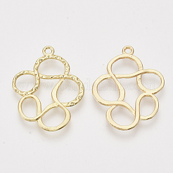 Alloy Open Back Bezel Pendants&nbsp;PALLOY-S121-88