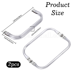 2Pcs Aluminum Bag Handle&nbsp;FIND-BBC0004-96A