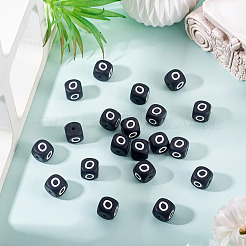 20Pcs Food Grade Eco-Friendly Silicone Beads&nbsp;SIL-TADJ0001-01O