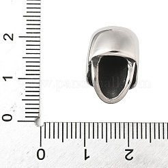 304 Stainless Steel European Beads&nbsp;STAS-S185-09AS