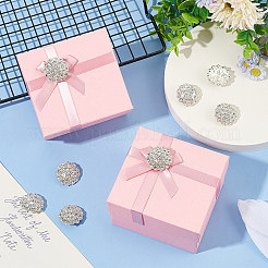 14pcs 1-Hole Alloy Shank Button&nbsp;FIND-FG0003-17A