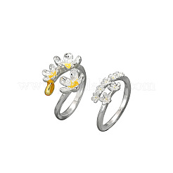 Alloy Cuff Open Rings Set&nbsp;WGB0F12-01