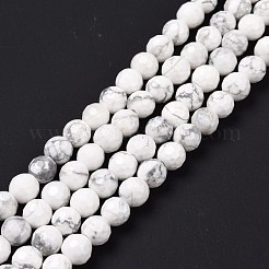 Natural Howlite Beads Strands&nbsp;G-E571-29A