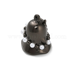 Halloween Brass Enamel Pendants&nbsp;KK-F915-05B