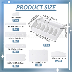 6 Grids MDF Waist Belt Storage Organizer Holder&nbsp;ODIS-WH0108-058