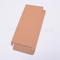 Foldable Creative Kraft Paper Box&nbsp;CON-WH0073-91B-01