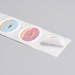 Self-Adhesive Kraft Paper Gift Tag Stickers&nbsp;DIY-G013-A17