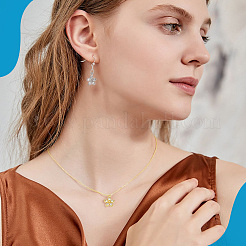 20Pcs 2 Colors Brass with Cubic Zirconia Charms&nbsp;KK-PH0012-42