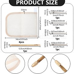 6Pcs Lace Wig Caps&nbsp;AJEW-GA0010-63