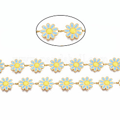 304 Stainless Steel & Enamel Link Chains&nbsp;CHS-Q004-001F-NF