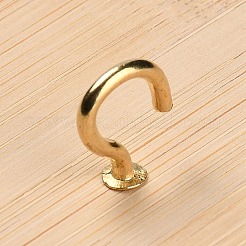 12-Slot Bamboo L-Shaped Necklace Organizer Display Stands with Imitation Leather Mat&nbsp;NDIS-F005-01A