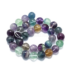 Natural Fluorite Beads Strands&nbsp;G-K245-A10-06