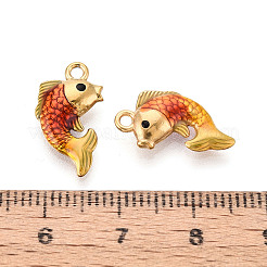 304 Stainless Steel Enamel Pendants&nbsp;STAS-N124-22G