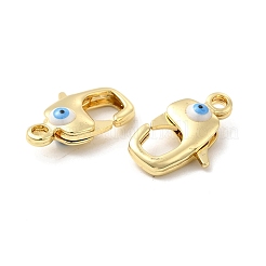 Brass Lobster Claw Clasps&nbsp;KK-E075-01G-03