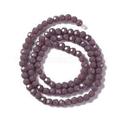 Faceted(32 Facets) Glass Beads Strands&nbsp;EGLA-J042-36A-08