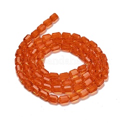Transparent Glass Beads Strands&nbsp;GLAA-G112-05A