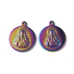 Ion Plating(IP) 304 Stainless Steel Pendants&nbsp;STAS-G278-17MC