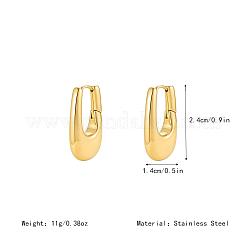 304 Stainless Steel Hoop Earrings for Women&nbsp;QF4793