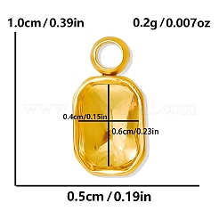 304 Stainless Steel Pendant Cabochon Settings&nbsp;PW-WG002AB-09