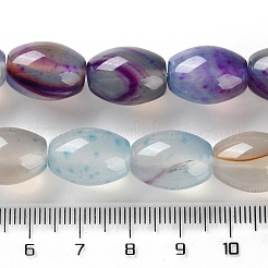 Natural Agate(Dyed & Heated) Beads Strands&nbsp;G-M446-D01-01B
