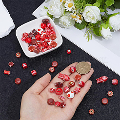 Handmade Porcelain Beads&nbsp;PORC-PA0001-24
