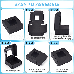 Paper Gift Storage Box&nbsp;CON-WH0001-27A-02