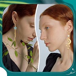 20Pcs 2 Colors 304 Stainless Steel Stud Earrings Findings&nbsp;STAS-UN0036-78