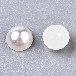 ABS Plastic Imitation Pearl Cabochons&nbsp;SACR-S738-6mm-Z24