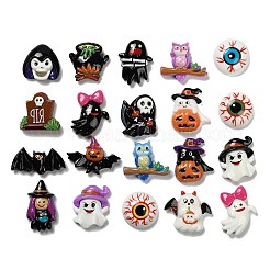 Halloween Opaque Resin Cabochons&nbsp;CRES-D315-01