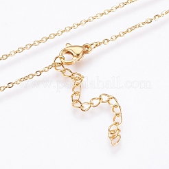 304 Stainless Steel Pendant  Necklaces&nbsp;NJEW-P224-22G