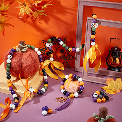 DIY Halloween Pendant Decoration Making Kit&nbsp;DIY-GA0005-33