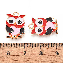 Alloy Enamel Pendants&nbsp;ENAM-T022-28