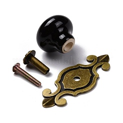 Round-shaped Porcelain Cabinet Door Knobs&nbsp;FIND-Z004-18A