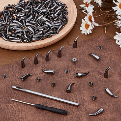 50 Sets Alloy Spiked Cone Rivets&nbsp;FIND-OC0013-88